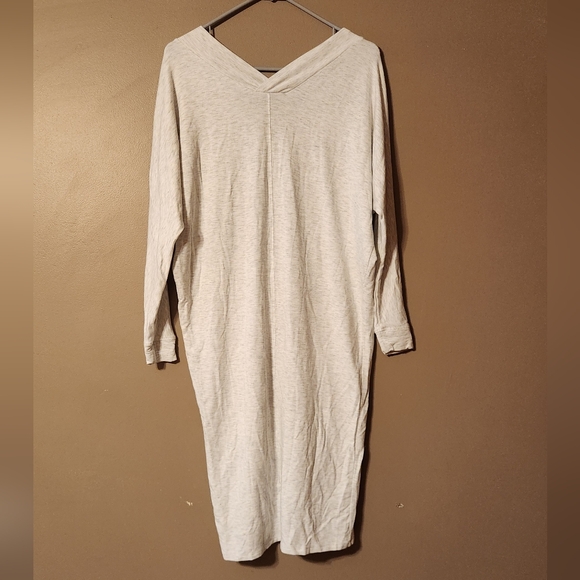 Copy Hatch Maternity The Visiting Nursing Dress Heather Grey Size Petite EUC - Picture 3 of 5
